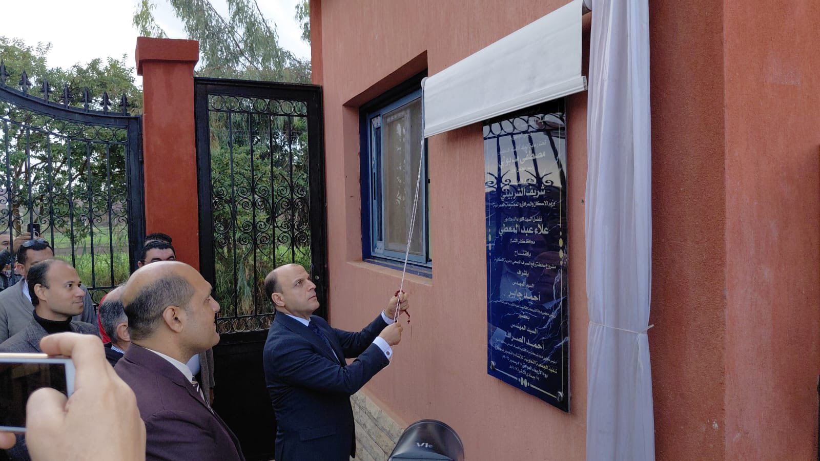 محافظ كفرالشيخ يفتتح مشروع محطة رفع الصرف الصحي بقرية الصافية بطاقة تصميمية 7500م³/يوم لخدمة نحو 25 ألف نسمة  