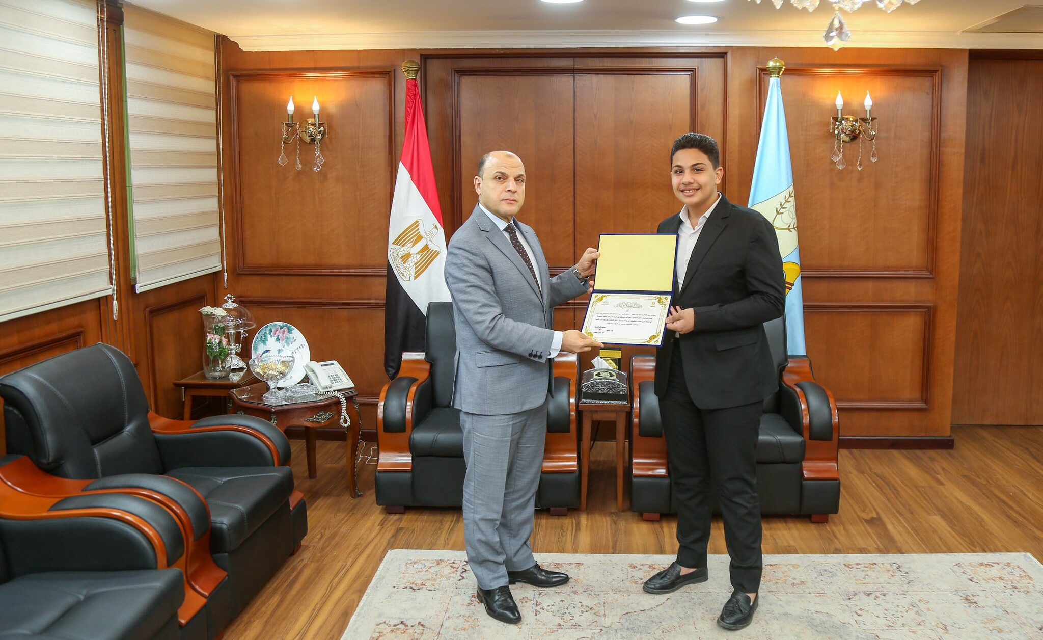 محافظ كفرالشيخ يكرم أوائل مسابقة دوري المكاتب التنفيذية للمرحلة الإعدادية على مستوى الجمهورية  