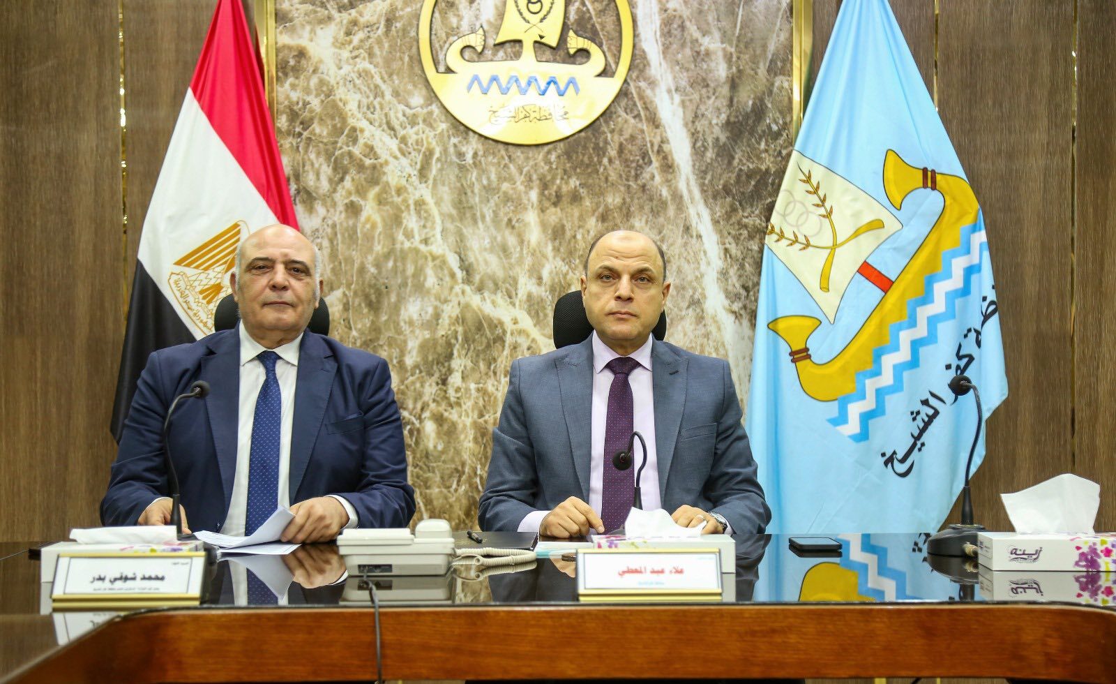 محافظ كفرالشيخ يترأس اجتماع اللجنة العليا للتموين لحسم طلبات الأنشطة التموينية وضبط منظومة المخابز والأسواق  