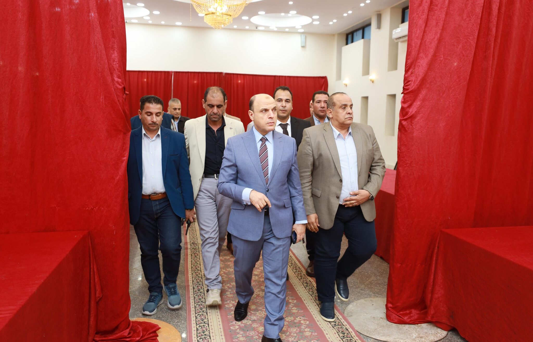 محافظ كفرالشيخ يتفقد تجهيزات المقر الرئيسي للجنة تسليم مظاريف الانتخابات بنادي الخالدين.. فى إطار استعدادات مجلس النواب 2025  