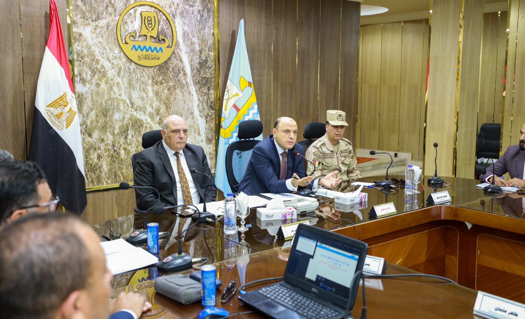 محافظ كفرالشيخ يترأس اجتماع لجنة الإدارة المتكاملة للسواحل الشمالية لبحث إجراءات حماية الشريط الساحلي ودعم التكيف مع التغيرات المناخية  