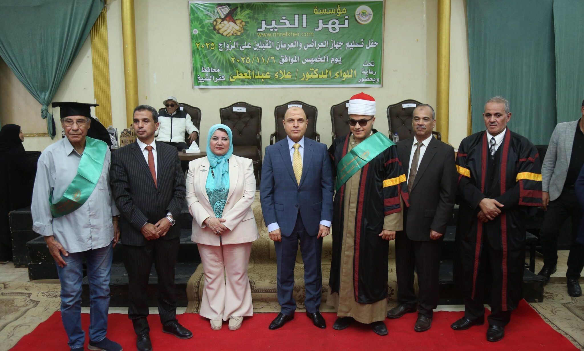 محافظ كفرالشيخ يكرّم أوائل حفظة القرآن الكريم بالتعاون مع مؤسسة نهر الخير.. ضمن احتفالات المحافظة بعيدها القومي  