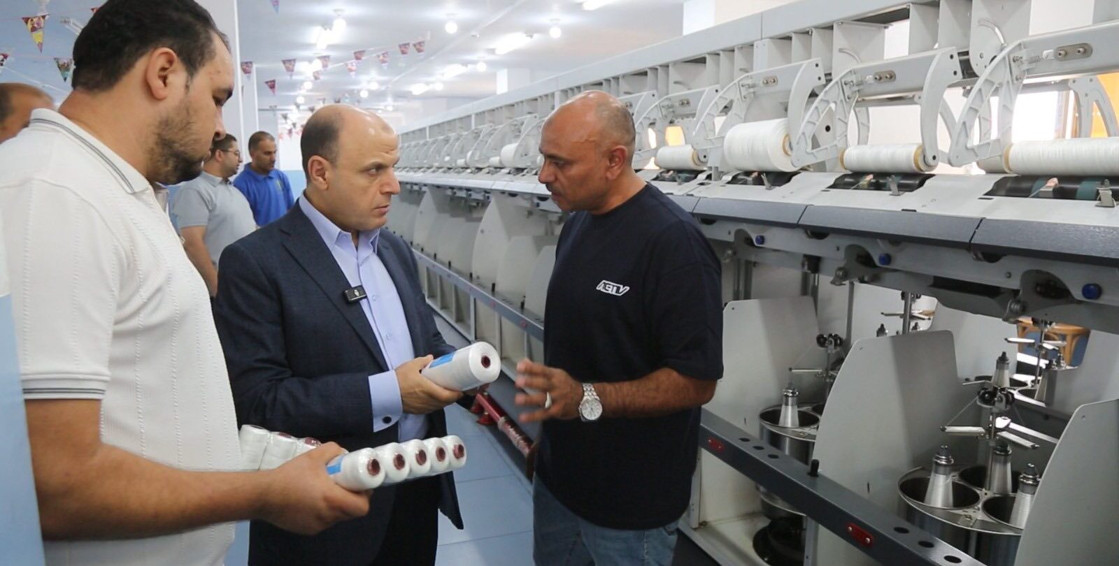 محافظ كفرالشيخ يتفقد مصنع المصرية لشباك الصيد بالمنطقة الصناعية ببلطيم  