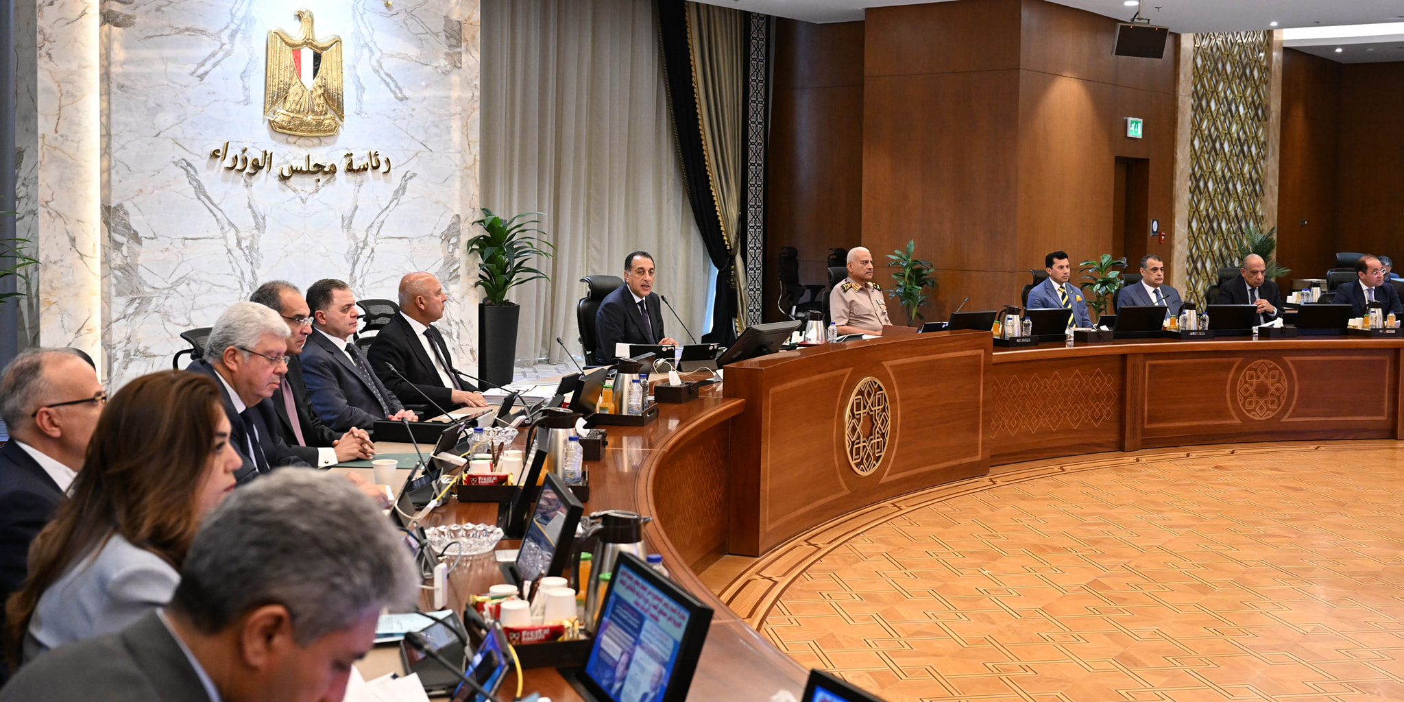 الاجتماع الرابع والأربعون لمجلس الوزراء برئاسة الدكتور مصطفى مدبولي  
