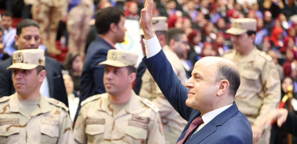 محافظ كفرالشيخ يشهد فعاليات الندوة التثقيفية المجمعة الثالثة بالجامعة .. قواتنا المسلحة «جيش يحمي ويبني»  