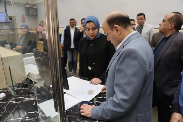 محافظ كفرالشيخ يتفقد المركز التكنولوجي لخدمة المواطنين بمصيف بلطيم  