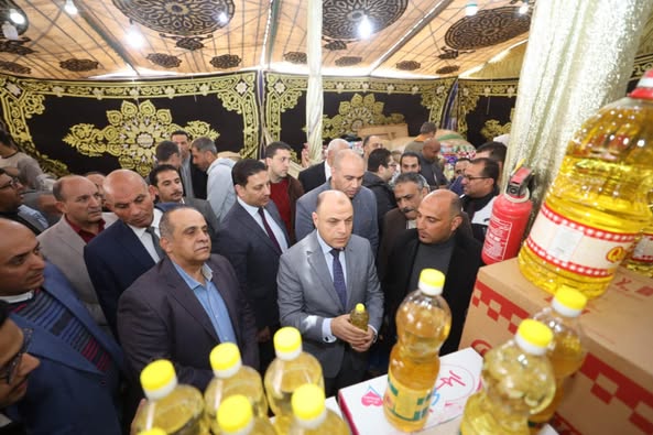 محافظ كفرالشيخ يتفقد معرض «أهلاً رمضان» بالرياض بتخفيضات تصل لـ35% لتخفيف العبء عن المواطنين وتلبية احتياجاتهم  