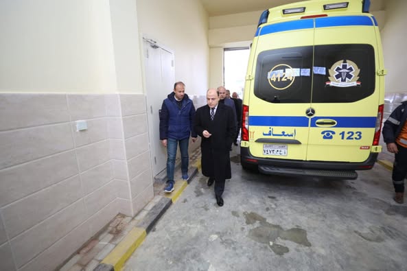 محافظ كفرالشيخ يفتتح نقطة إسعاف مطوبس الجديدة.. على مساحة 600 م2  