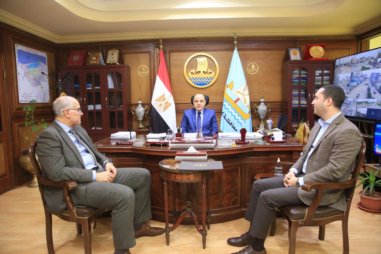 محافظ كفر الشيخ يستقبل رئيس "سيتي كلوب" لتعزيز الأنشطة الرياضية والاجتماعية لأبناء المحافظة  