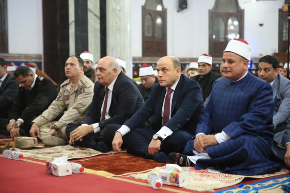 محافظ كفرالشيخ يشهد الاحتفال بليلة «الإسراء والمعراج» للعام 1446 هـ بمسجد الفتح .. مقدماً التهنئة لأهالي المحافظة.. نائباً عن فخامة رئيس الجمهورية  