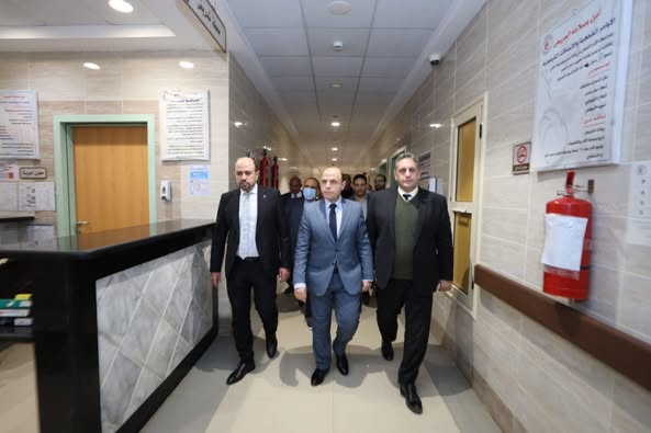 محافظ كفرالشيخ يتفقد مستشفى بلطيم التخصصي للاطمئنان على مستوى الخدمات الطبية وتعزيز الرعاية الصحية المقدمة لأهالينا  