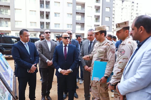 محافظ كفرالشيخ يتفقد مشروع الـ 109 عمارة "إسكان كل المصريين" بأبراج التنمية الحضرية غرب عاصمة المحافظة  