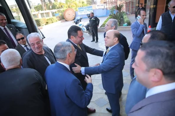 ‏محافظ كفرالشيخ يستقبل وفد لجنة الزراعة والري والأمن الغذائي بمجلس النواب  