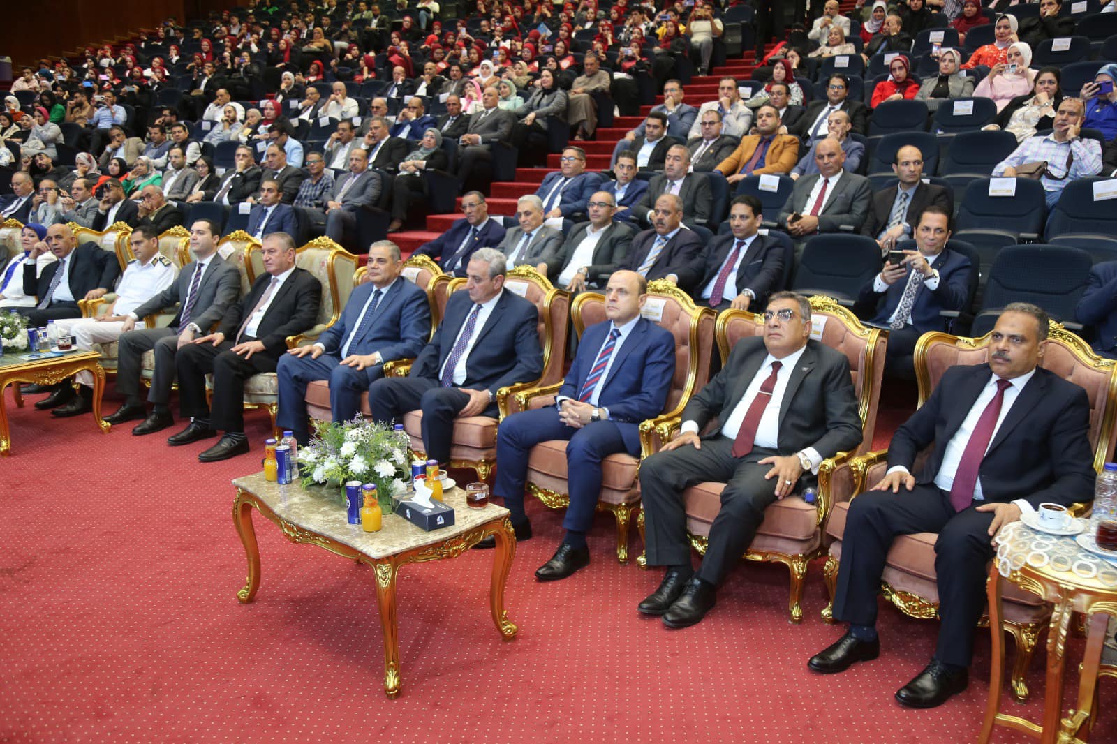 محافظ كفرالشيخ يشهد الاحتفال بالعيد القومي الـ68 بقاعة المؤتمرات الكبرى بالجامعة  