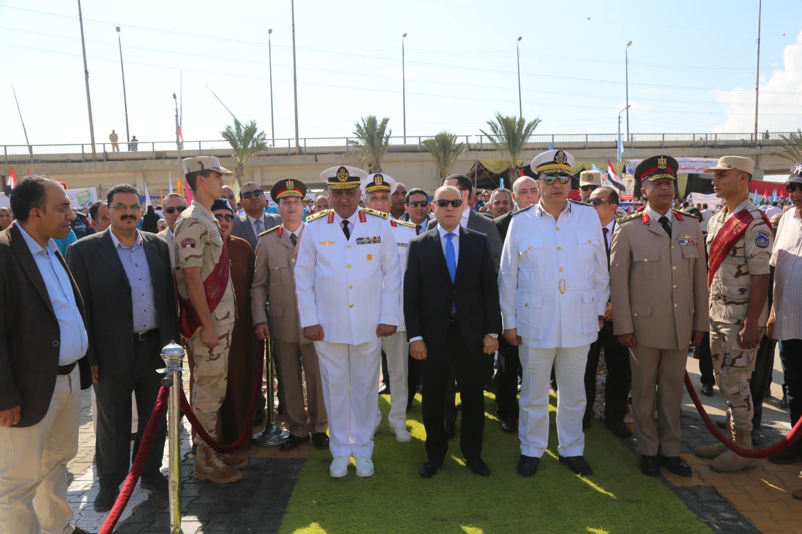 محافظ كفرالشيخ يشهد إحتفالية العيد القومي الـ68 للمحافظة بالبرلس وسط ترحيب كبير من الأهالي  