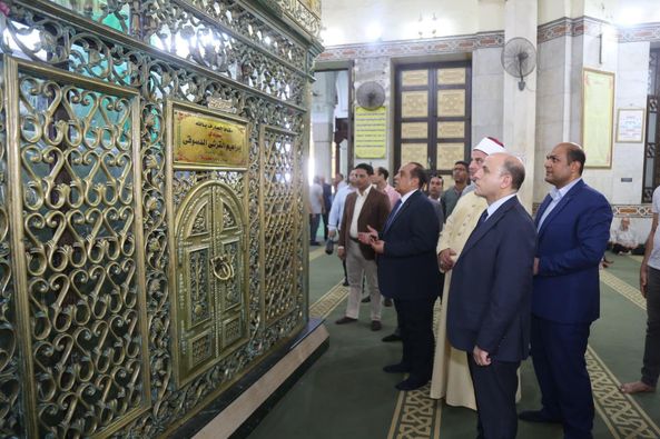 محافظ كفرالشيخ يعلن إنهاء كافة الاستعدادات للاحتفال بمولد العارف بالله إبراهيم الدسوقي.. تُعد دسوق من أهم المدن المصرية سياحياً  