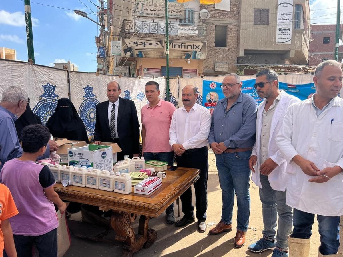 كفرالشيخ: تنظيم قافلة بيطرية مجانية بعاصمة المحافظة ضمن المبادرة الرئاسية "حياة كريمة"  