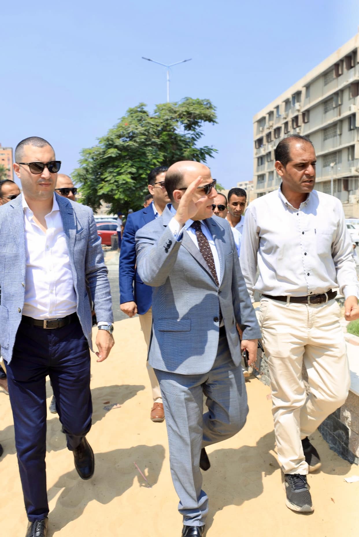 محافظ كفرالشيخ يكلف برفع كفاءة وتطوير «محور 30 يونيو » المدخل الرئيسي لعاصمة المحافظة  