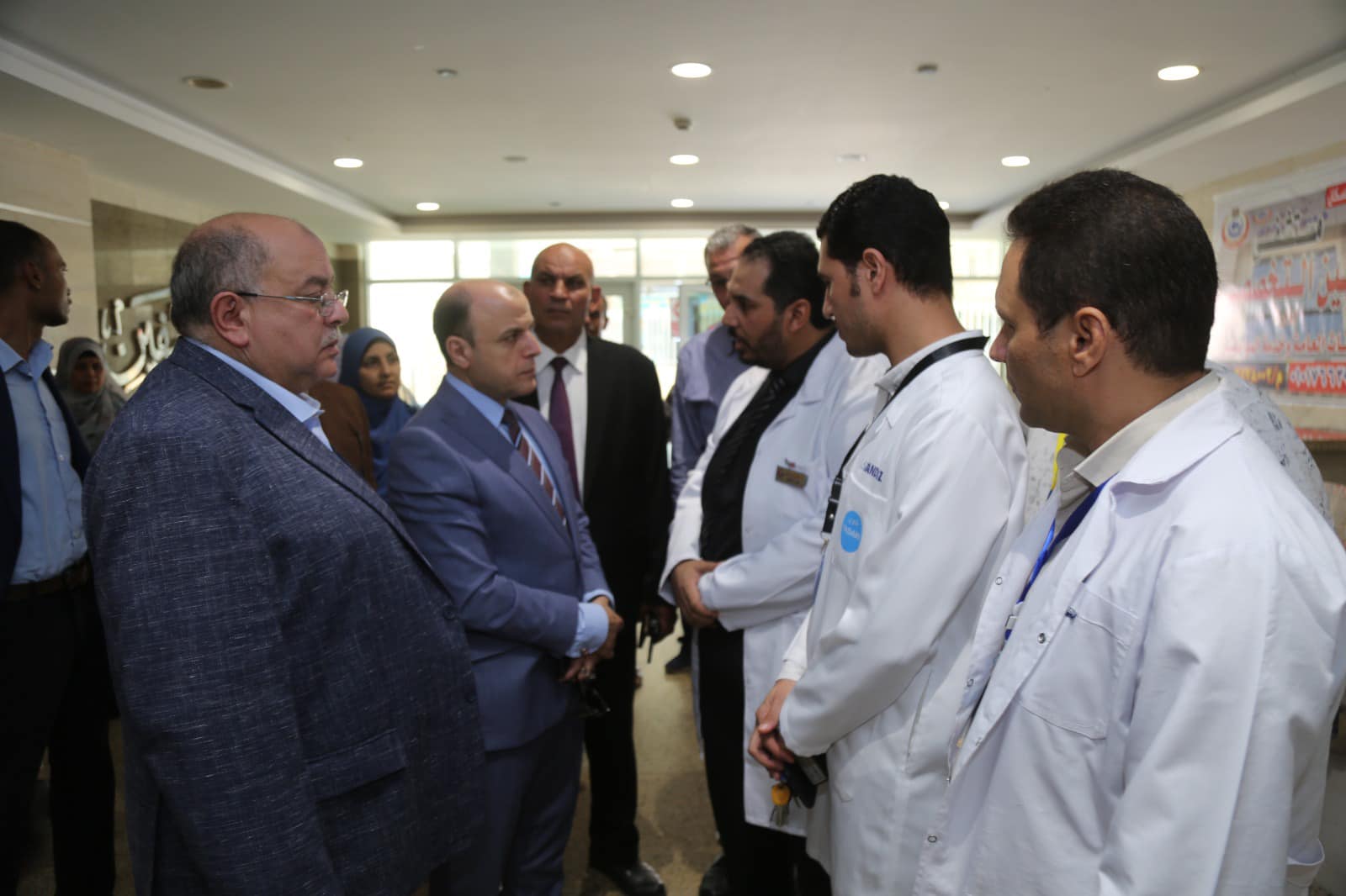خلال زيارته لـ قلين.. محافظ كفرالشيخ يتفقد مستشفى قلين التخصصي .. صرح طبي متميز لخدمة أهالينا  
