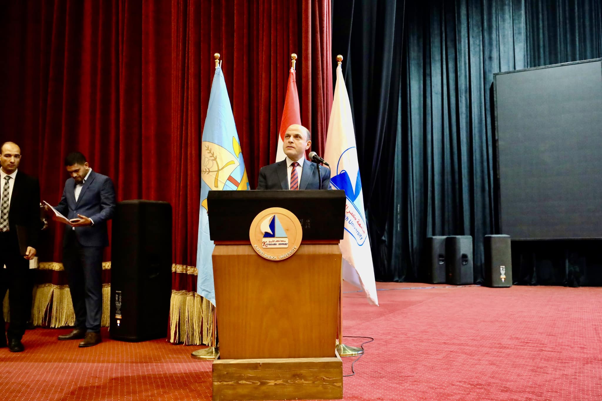 محافظ كفرالشيخ يشهد فعاليات التغيرات الزمنية في الغطاء الأرضي واستخدامات الأراضي في بحيرة البرلس  