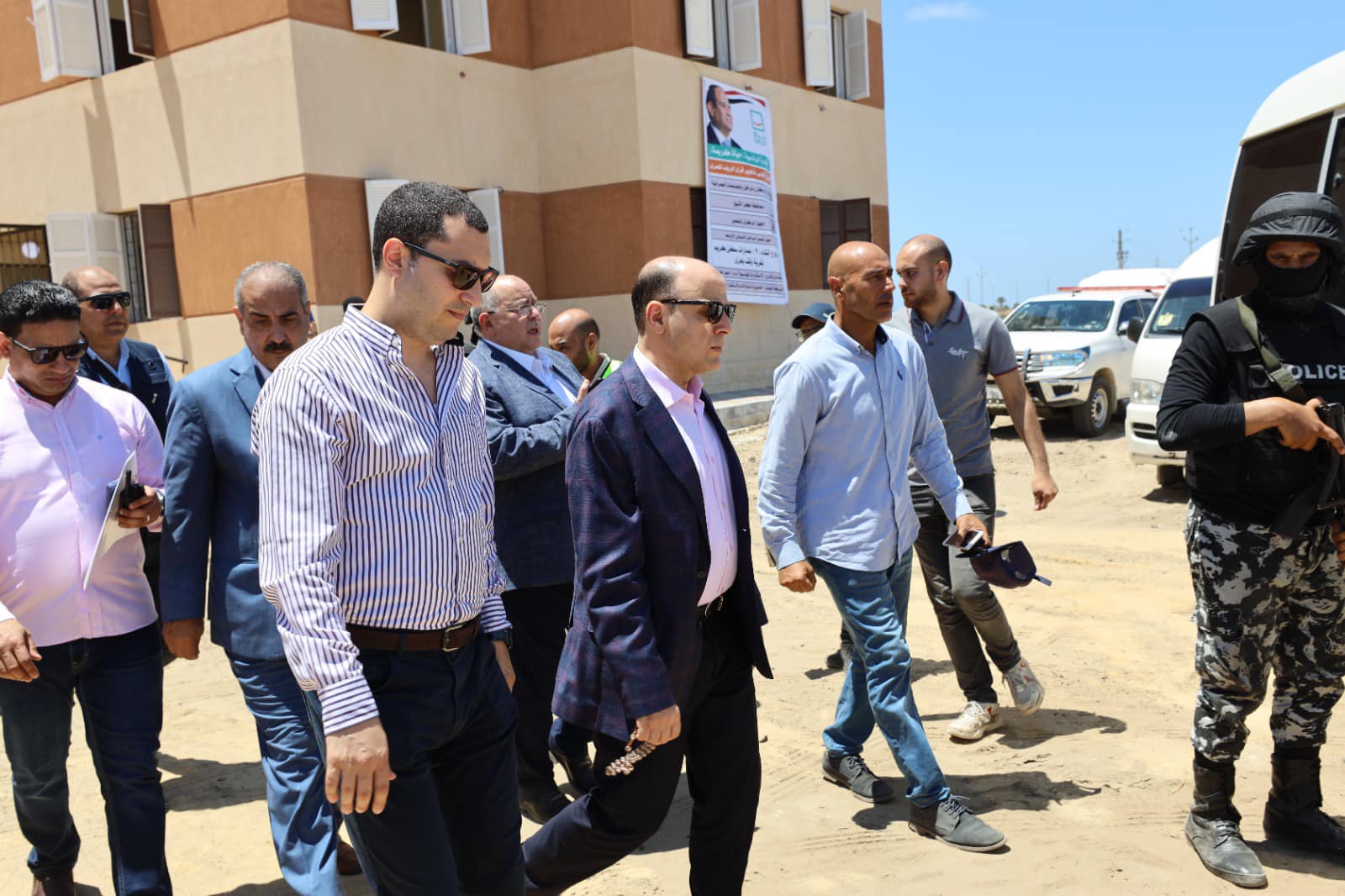 محافظ كفر الشيخ يتفقد مشروع إنشاء (٩) عمارات «سكن كريم» بقرية وقف بحري.. ضمن مشروعات المبادرة الرئاسية «حياة كريمة»  
